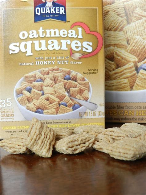 A1netties Loves Quaker Oatmeal Squares From Bzzagent