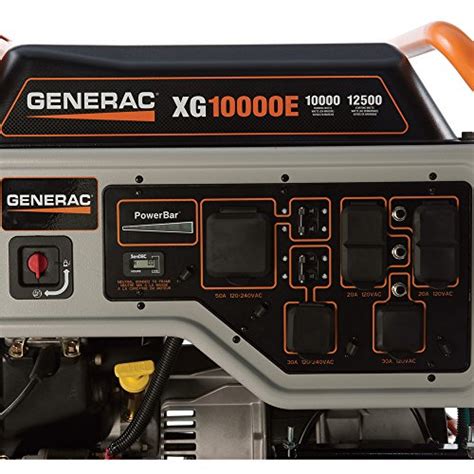 Generac 5747 8000 Running Watts10000 Starting Watts Gas Powered