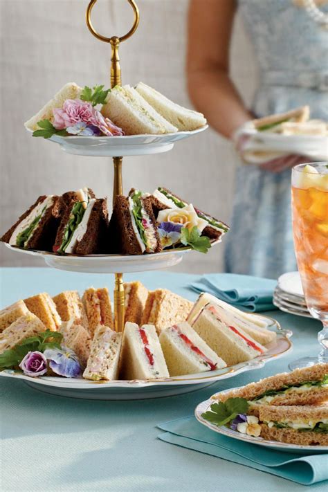 10 Easy And Elegant Tea Sandwiches For Your Next Ladies Luncheon Tea