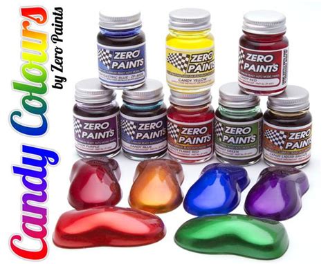 Candy Electric Blue Paint 30ml Zp 4008 Zero Paints