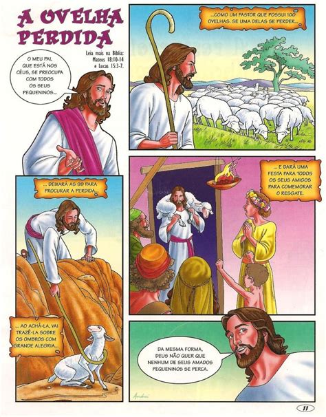 Histórias Da Sementinha Histórias Sobre Jesus Em Quadrinhos