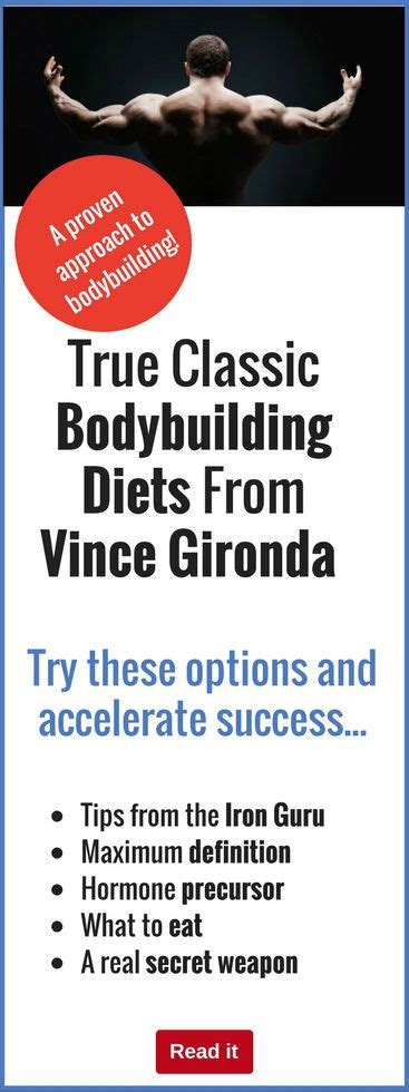 Classic Bodybuilding Diets From The Legendary Vince Gironda