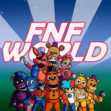 Stream Vortex Listen To Fnf World Ost Vs Fnaf World Playlist Online