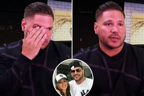 Jersey Shore Star Ronnie Ortiz Magro Breaks Down In Tears And Admits ‘i