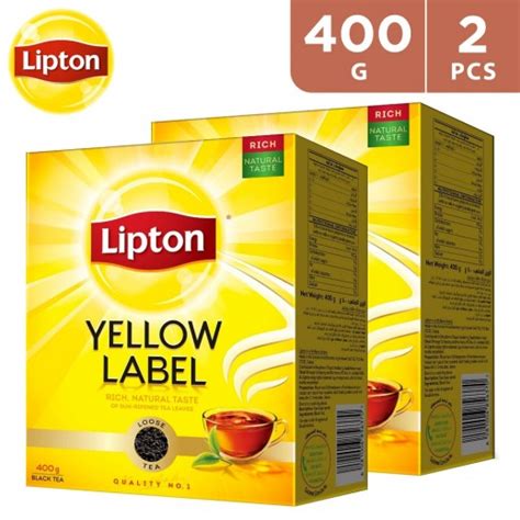 Buy Lipton Yellow Label Tea Packet 2 X 400 G توصيل