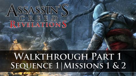 Assassins Creed Revelations 100 Sync Walkthrough Part 1 Sequence 1