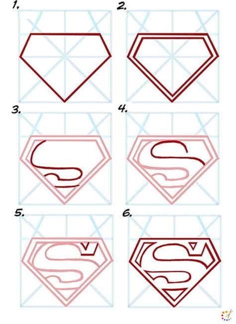 How To Draw Superman Step By Step For Kids And Beginners