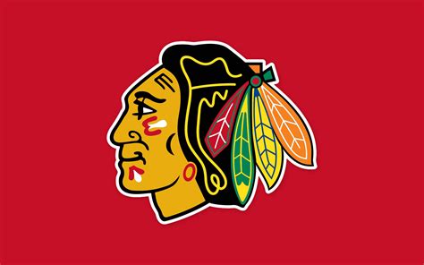 And as befitting hockey, that hawk has a tough look to it. Chicago Blackhawks 002 NHL, Hokej, Logo - Tapety na pulpit