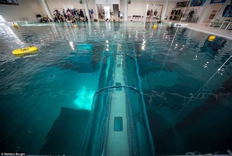 Inside Worlds Deepest Thermal Water Pool Daily Mail Online