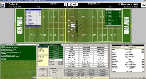Action Pc Football 2016 Windows Pc Nfl Manager Simulator Gm Game
