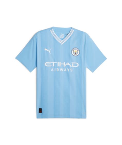 Puma Manchester City Authentic Home Jersey 01 Blue 2023 24 Chicago Soccer