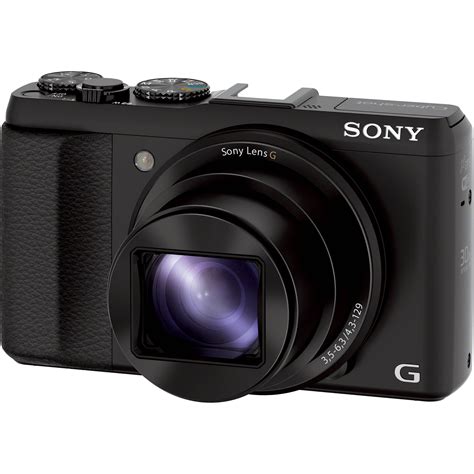 Sony Hx50v Cyber Shot Digital Camera Dschx50vb Bandh Photo Video