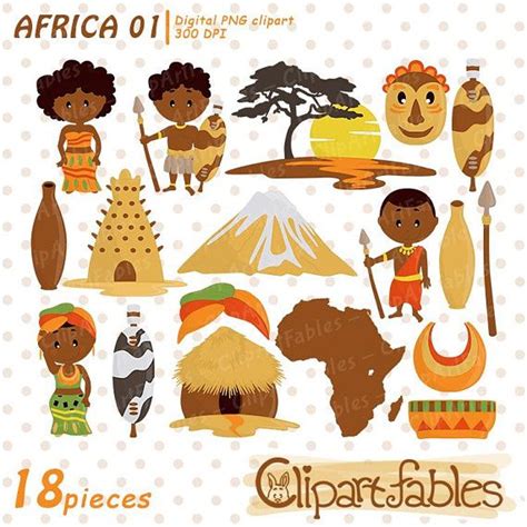 Africa Clipartables For Commercial Use