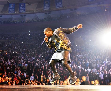 Kanye West And Jay Z Watch The Throne Tour Behind The