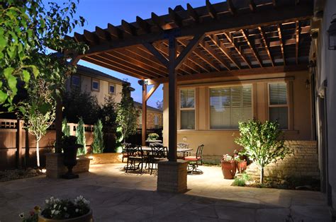 Patios are well suited for tuscan style, tuscan outdoor pattern is almost always covered. Tuscan Patio and Arbor with Stone Pillars and Lighting ...
