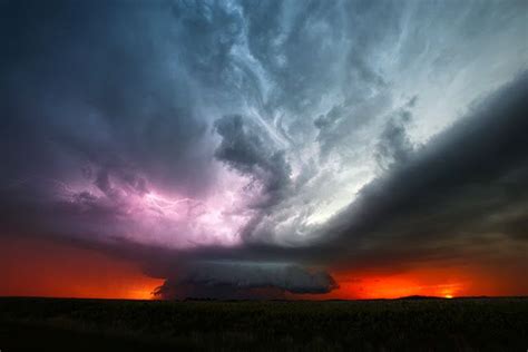 Scary And Amazing Structure Of Supercell And Thunderstorm Supercell