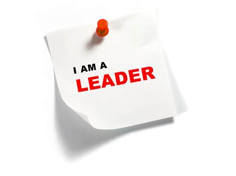 Sticky Note With I Am A Leader — The People Equation