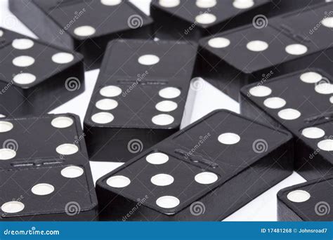 Dominoes Game Pieces Stock Photo Image Of Sport Line 17481268