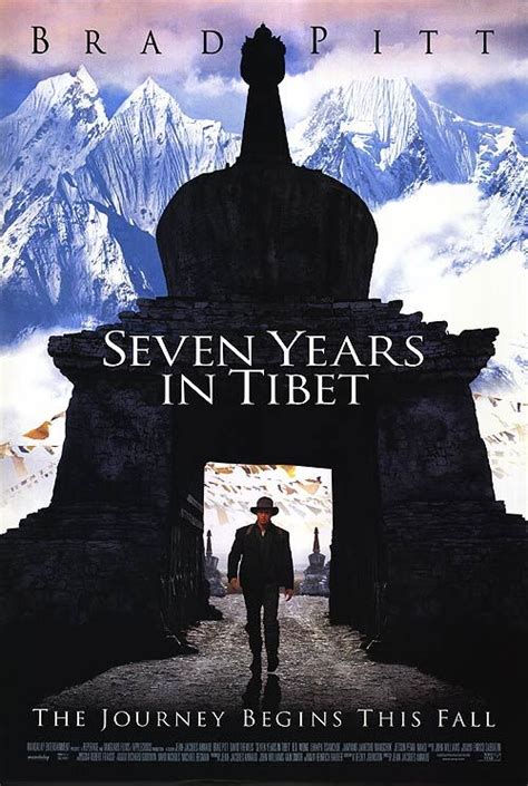 Seven Years In Tibet Movie Poster 1 Of 2 Imp Awards