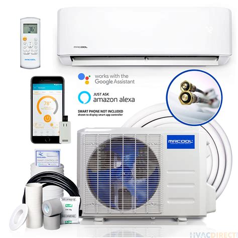 Mrcool diy 3rd gen 18,000 btu 20 seer ductless mini split air conditioner 9.5 9.0 MRCOOL DIY 12,000 BTU Ductless Mini Split AC and Heat Pump ...