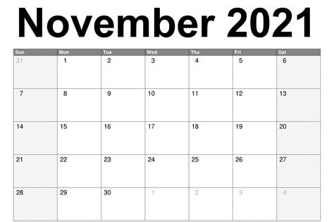 2021 Calendar Templates Editable By Word 2021 Printable Calendar