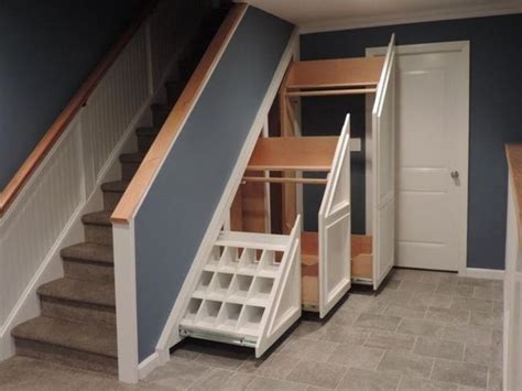 Under Stairs Storage Basement Renovations Artisan Contracting By Jott