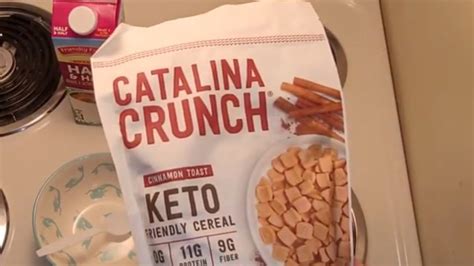 Review Of Catalina Crunch Cinnamon Toast Keto Friendly Cereal So