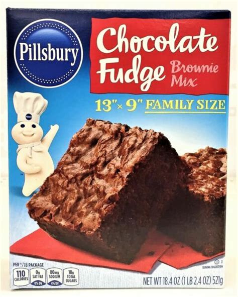 Pillsbury Chocolate Fudge Brownie Mix 184 Oz For Sale Online Ebay