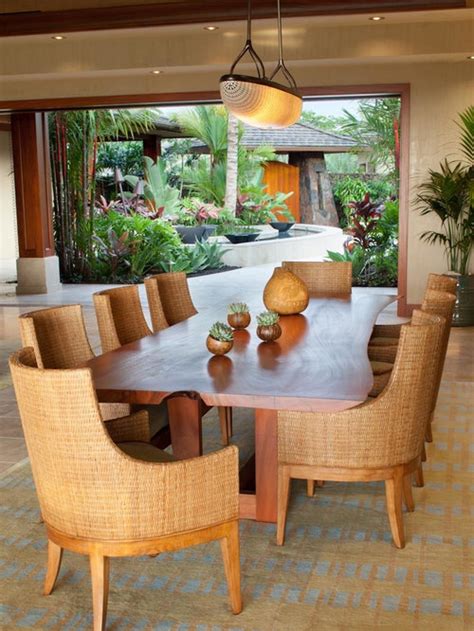 Our 25 Best Tropical Dining Room Ideas And Remodeling Photos Houzz