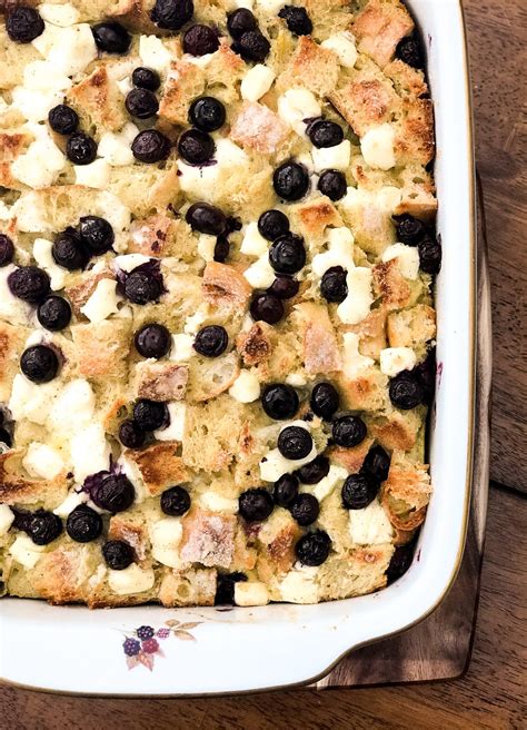 Blueberry Cream Cheese French Toast Casserole This Unmillennial Life