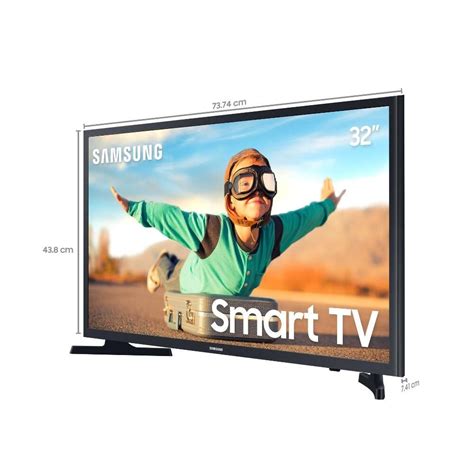 Smart Tv Samsung 32 Led Hd Un32t4300 Angeloni Eletro