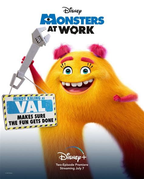 New Character Posters For Disney S Monsters At Work