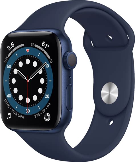 Apple watch series 6 blue edition, unboxing and testing is it worth upgrading let's find out. Apple Watch Gen 6 Series 6 44mm Blue Aluminum - Deep Navy ...