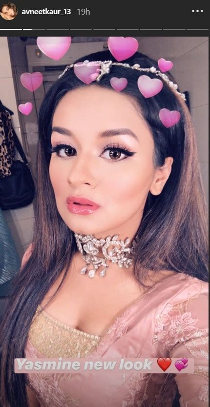 Aladdin Naam Toh Suna Hoga Avneet Kaur Shares New Look As Yasmine