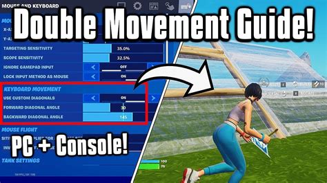 New Best Double Movement Settings In Fortnite Youtube