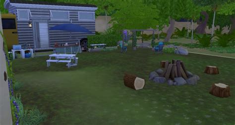 Mod The Sims Camping Insolite By Valbreizh • Sims 4 Downloads