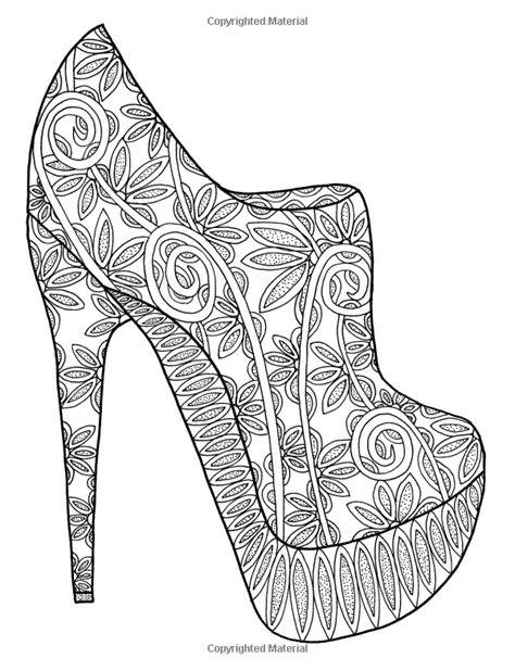 High Heels Dreams - Coloring Book (Adult Coloring Book for Relax): The