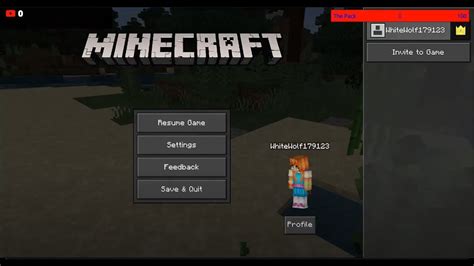 Minecraft Bedrock Cross Play Youtube
