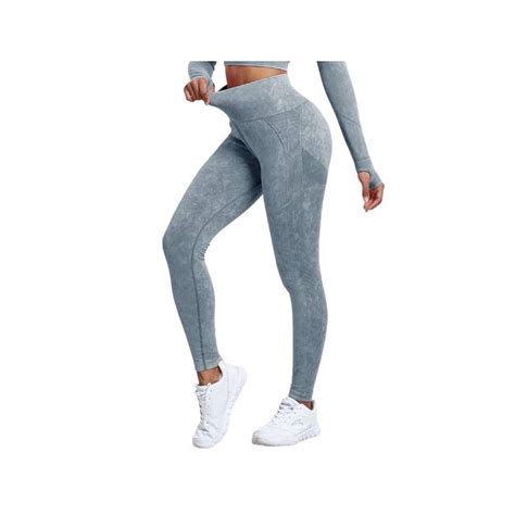 Leggin Deportivo Sin Costuras Efecto Piel De Durazno Legging Push Up