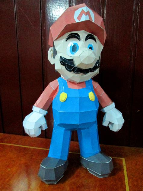 Papercraft Super Mario 01 By Ckry On Deviantart