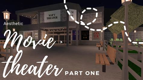 Aesthetic Movie Theater Part One Exterior Roblox Bloxburg Hot Sex Picture