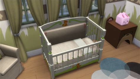 Enure Sims Animal Crib For Toddlers Sims 4 Downloads