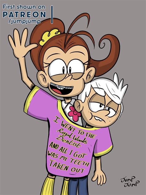 Tlh Lincoln And Luan Not A Loud By Mandash1996 Loud House Sisters Photos