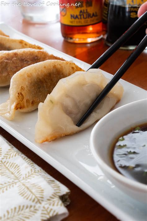 Pork And Cabbage Gyoza For The Love Of Cooking