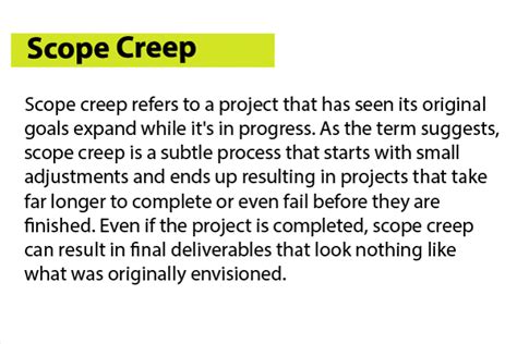 Scope Creep Ulearn Tech And Design