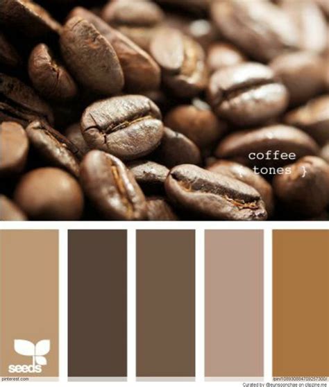 Color Palettes Inspiration Coffee Colour Color Schemes Room Colors
