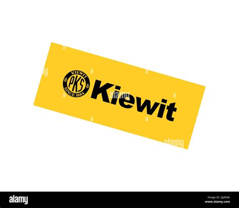 Kiewit Corporation Rotated Logo White Background B Stock Photo Alamy