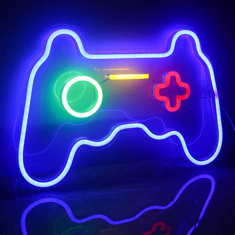 Ineonlife Led Gamer Neon Sign Gaming Room Wall Decor For Boys Teen