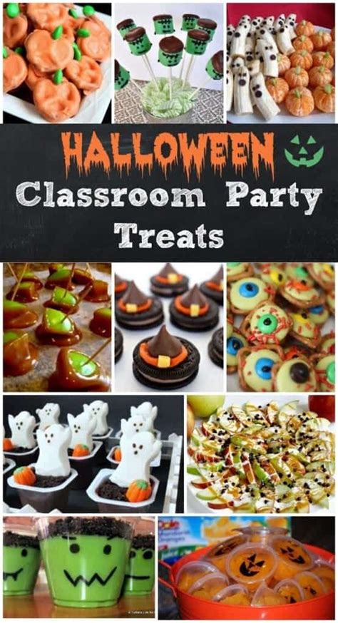 Easy Halloween Treats For Your Classroom Parties Or Just For Fun