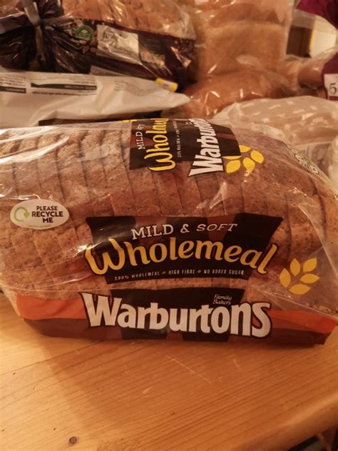 Tesco Warburtons Wholemeal Loaf Olio